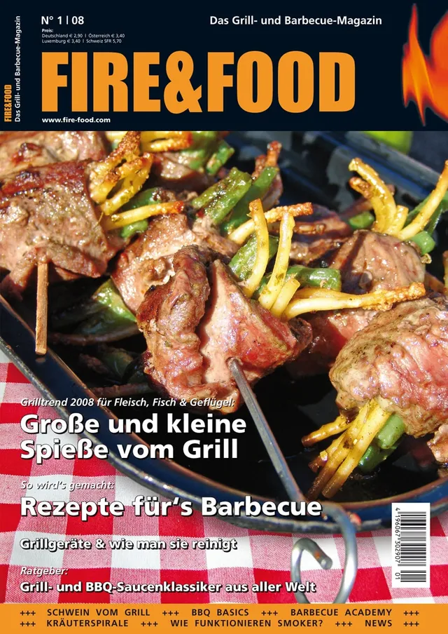 FIRE&FOOD Einzelausgaben 2008/01 Magazin Digitalausgabe PDF Schwein
