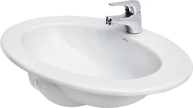 Cersanit Gamma 63 Unterbauwaschbecken weiß 63x47 cm Keramik