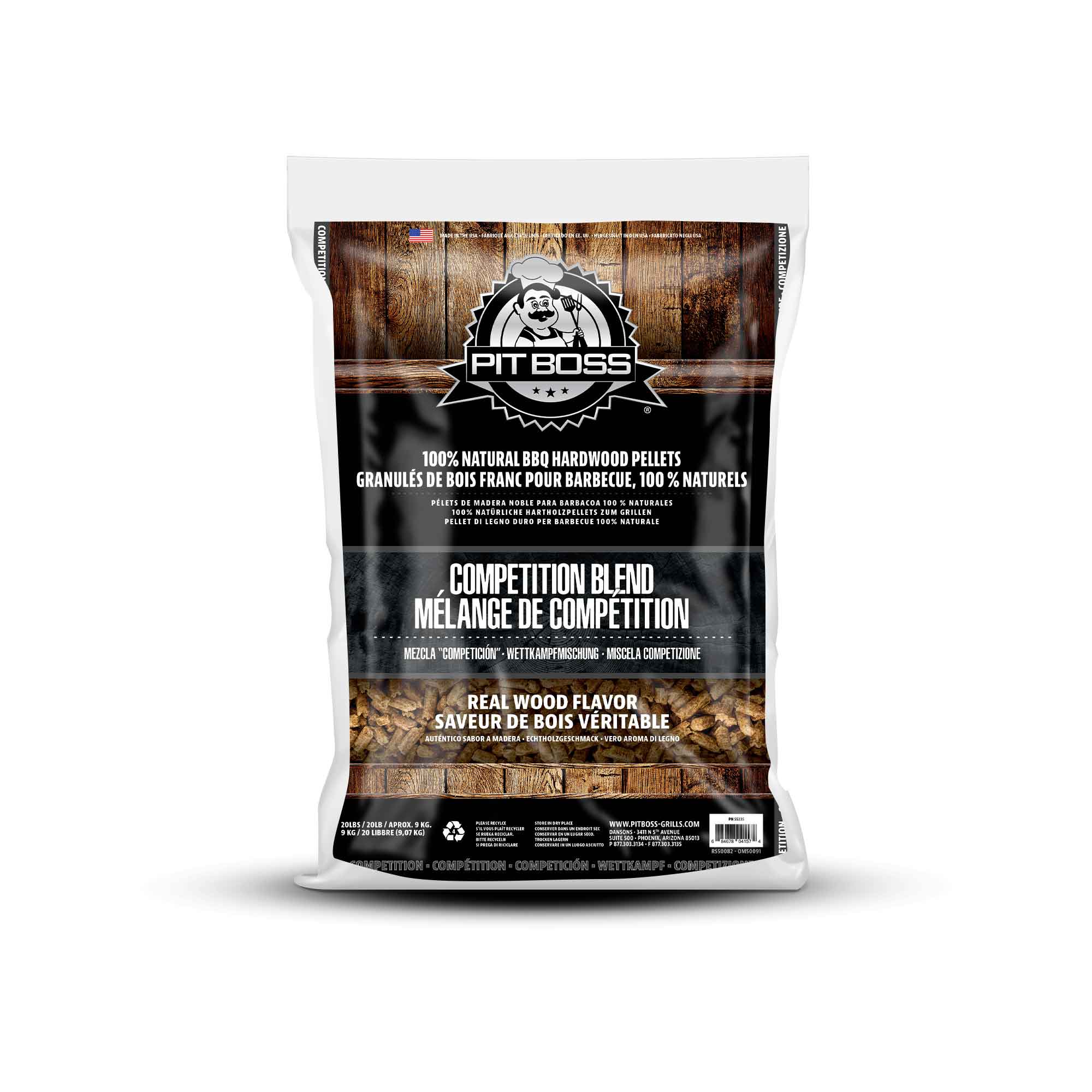 Pit Boss Competition Blend Holzpellets 9 kg