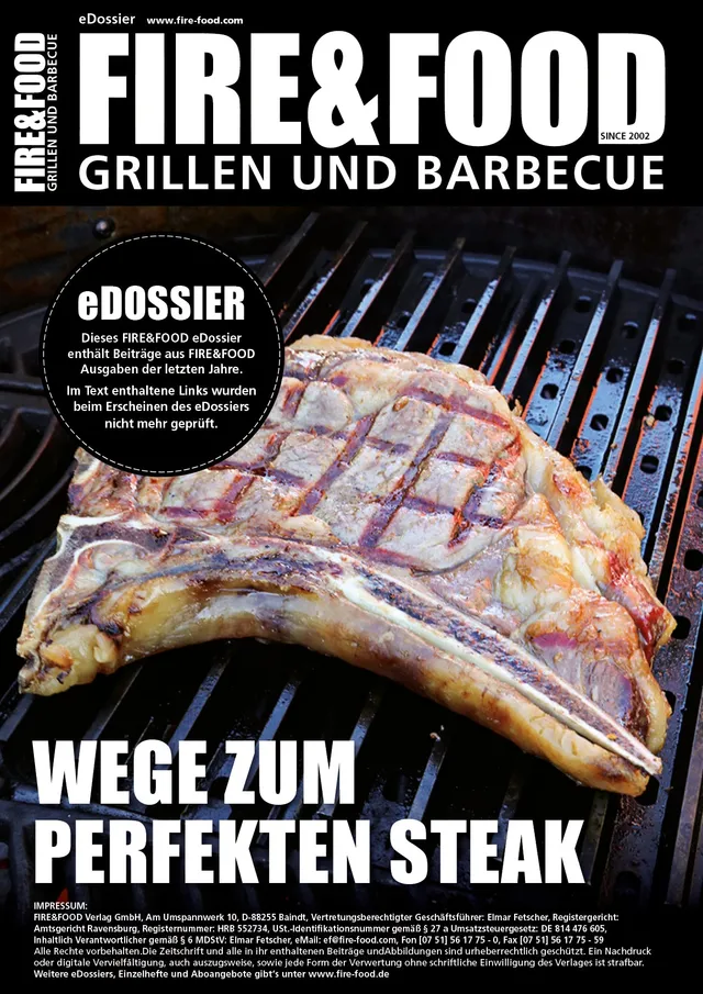 FIRE&FOOD eDossier Wege zum perfekten Steak PDF 17 Seiten