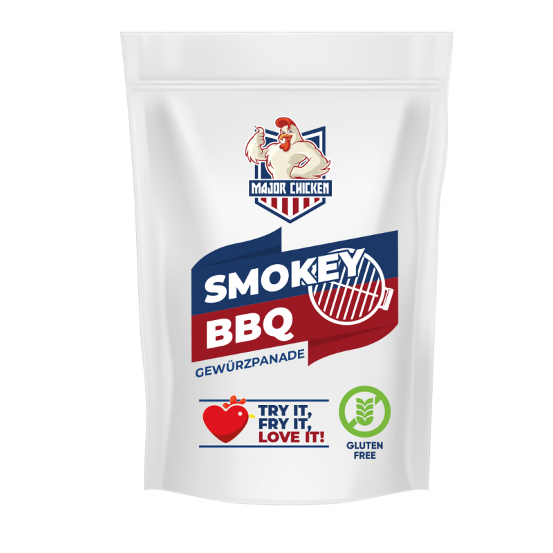 Major Chicken Gewürzpanade 4er-Set je 500g mit Bookazine