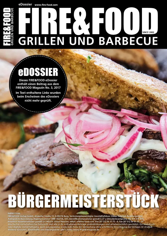 FIRE&FOOD eDossier Bürgermeisterstück PDF 4 Seiten Download