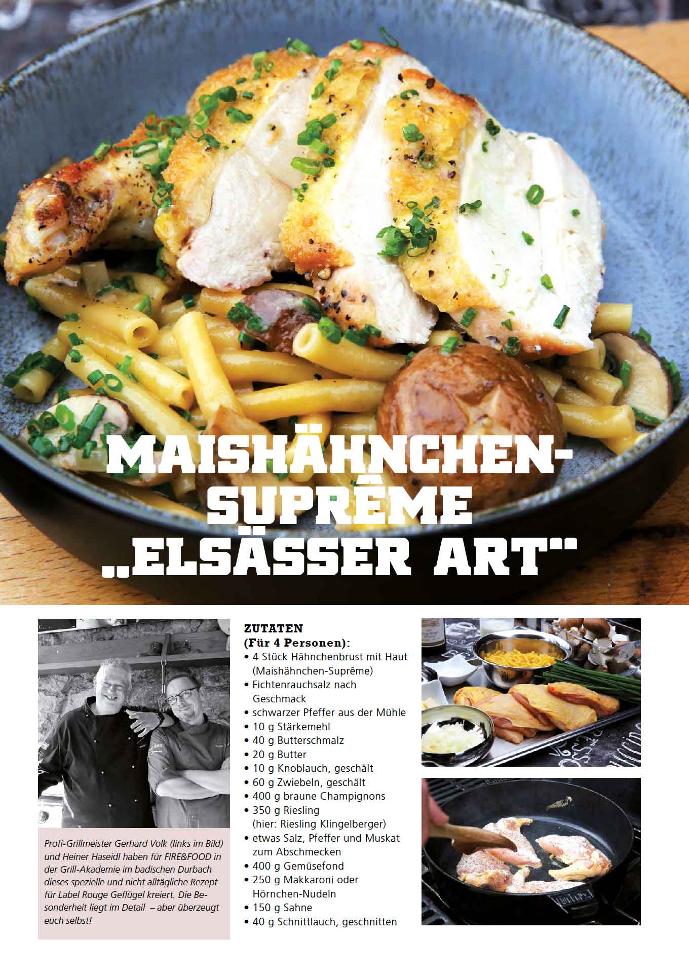 FIRE&FOOD eDossier BBQ-Rezeptideen mit Pilzen PDF 32 Seiten
