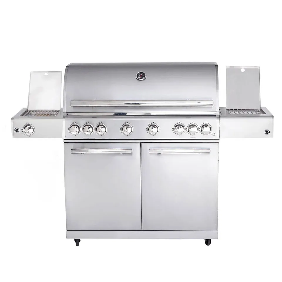 AllGrill Chef Modular XL Edelstahl Gasgrill 6 Brenner Set