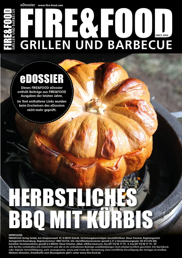 FIRE&FOOD eDossier Herbst BBQ Kürbis PDF 24 S.