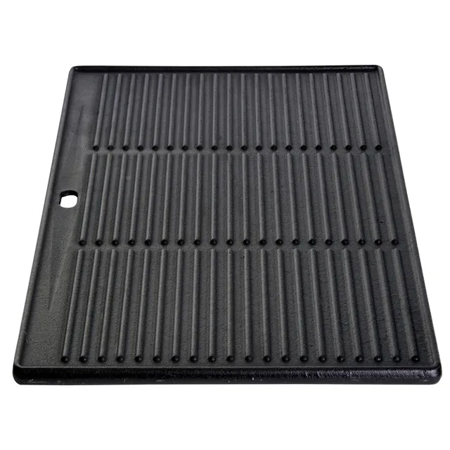 AllGrill Grillzubehör Gussgrillplatte 1/3 für Elegance 23,5x42 cm