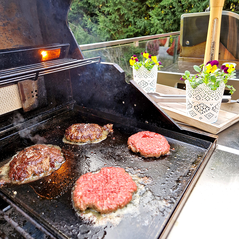 AllGrill Kochplatte Kochwanne 35 cm Edelstahl für Chef L