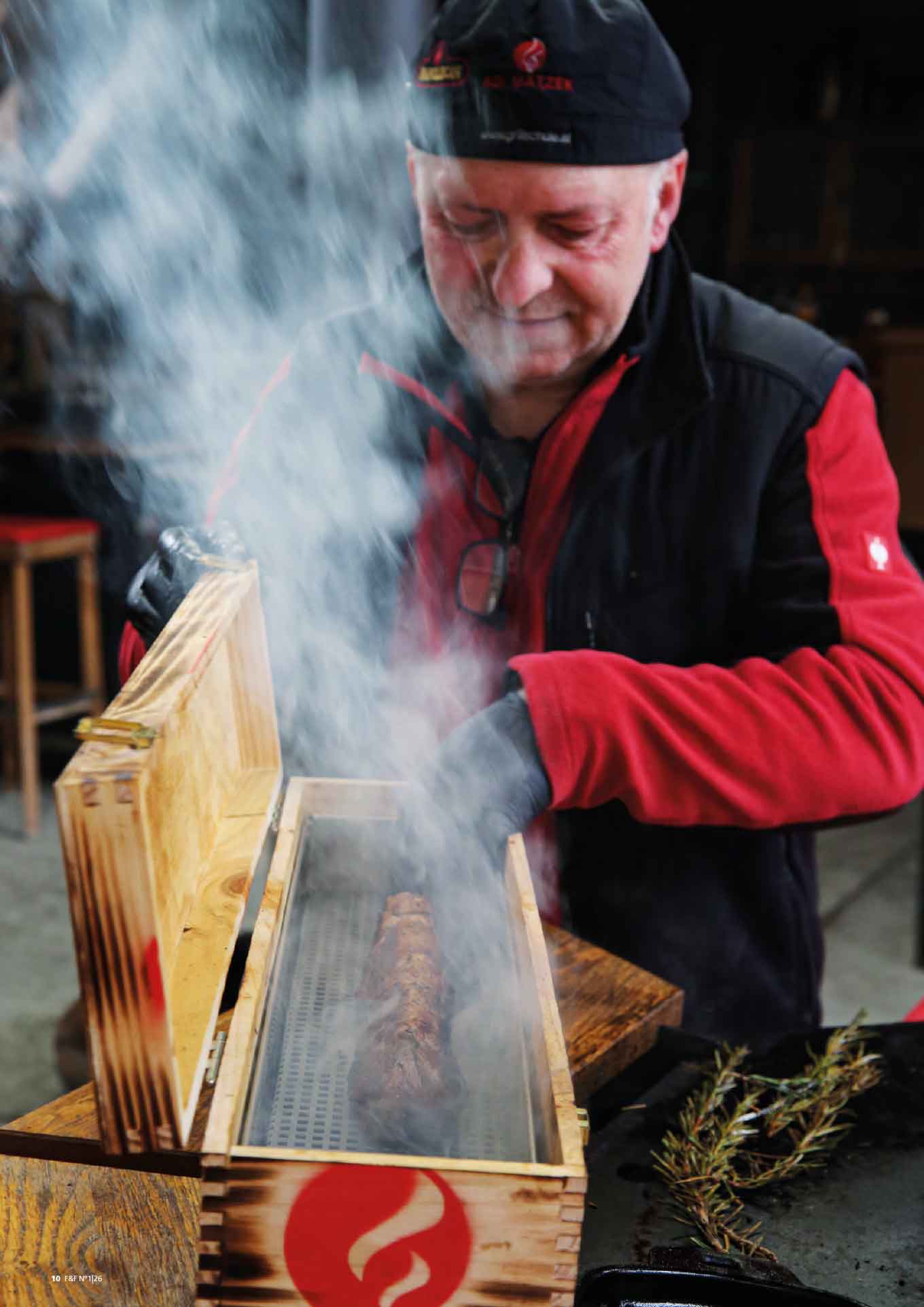 FIRE&FOOD 2026/01 Magazin Printausgabe Plancha-Rezepte