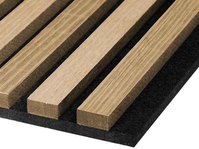 HPFloor Acoustic Panels 240x60 Eiche Natur 2er Set