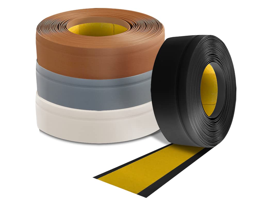HPFloor Soft Skirting Boards Sockelleiste 10m Schwarz