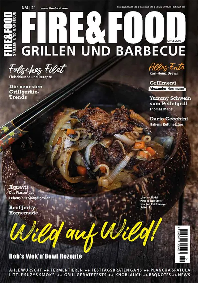 FIRE&FOOD 2021/04 Magazin Print und Digital