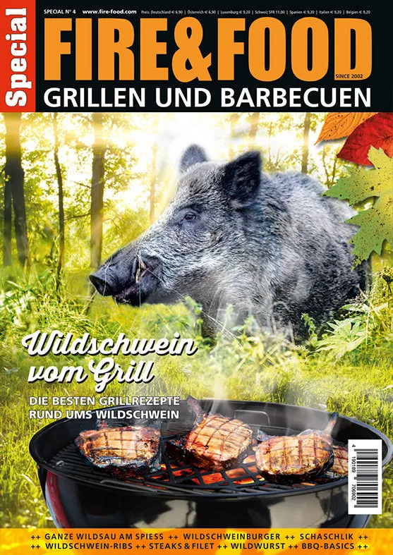 FIRE&FOOD Special No.4 Wildschwein Grill Print 84 Seiten