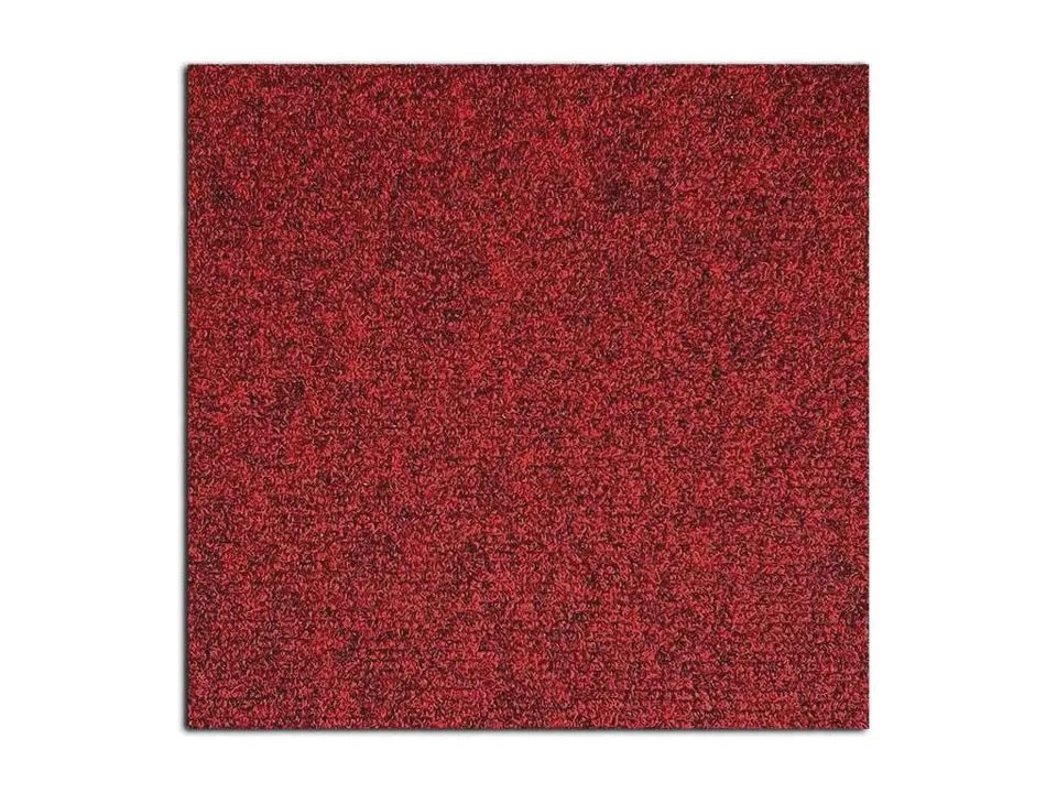 HPFloor Jersey Teppichfliese 50x50 cm rot selbstliegend