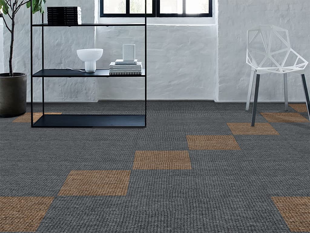 HPFloor Jersey Teppichfliese 50x50 cm beige selbstliegend