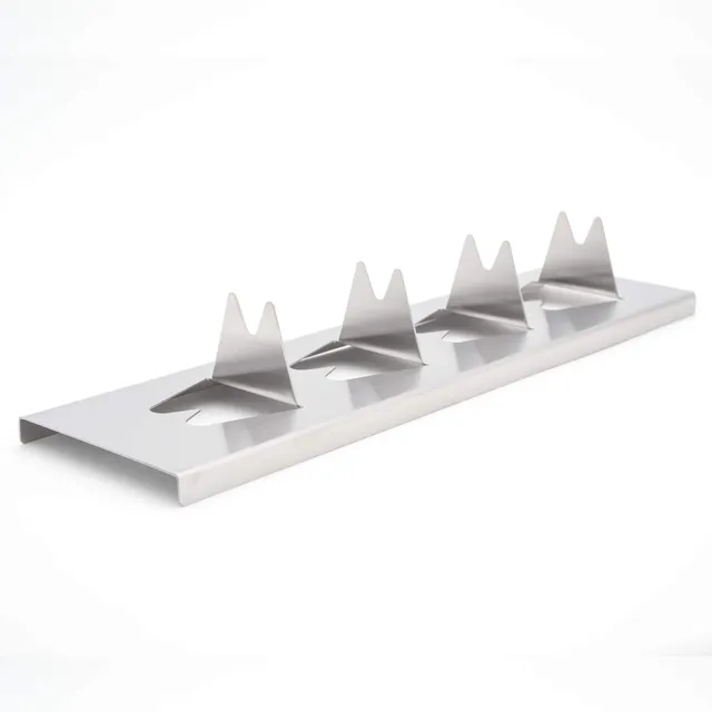 AllGrill Kartoffel-Halter Potato Rack Edelstahl für 4 Stück