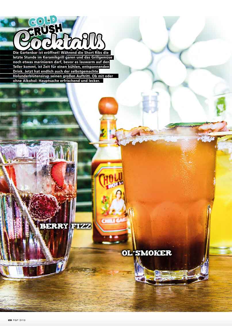 FIRE&FOOD 2019/03 Grillmagazin Printausgabe 116 Seiten