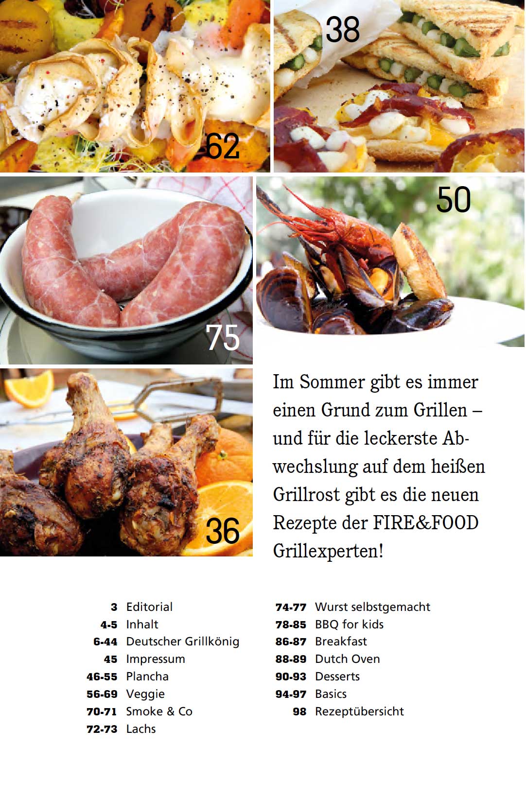 FIRE&FOOD Grillmag No.4 Digitalausgabe Grillrezepte PDF