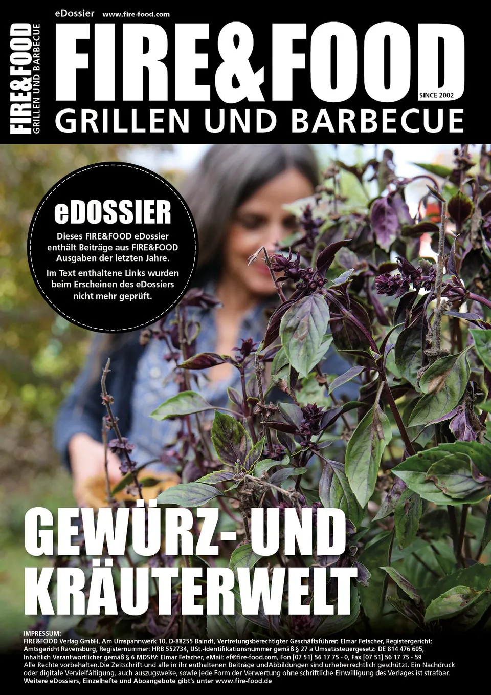 FIRE&FOOD eDossier Gewürz- und Kräuterwelt PDF 74 Seiten