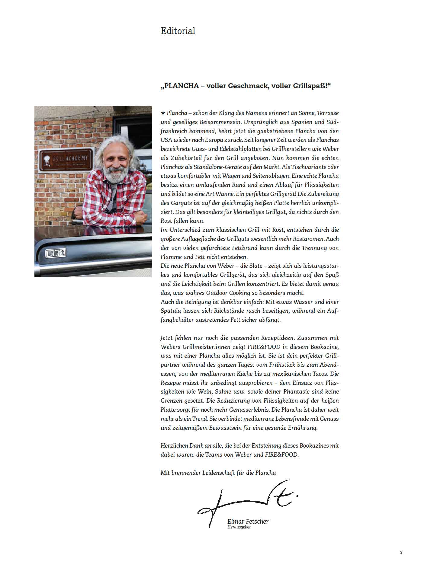 FIRE&FOOD Bookazine No.10 Hot Slate Grillmagazin Printausgabe Plancha