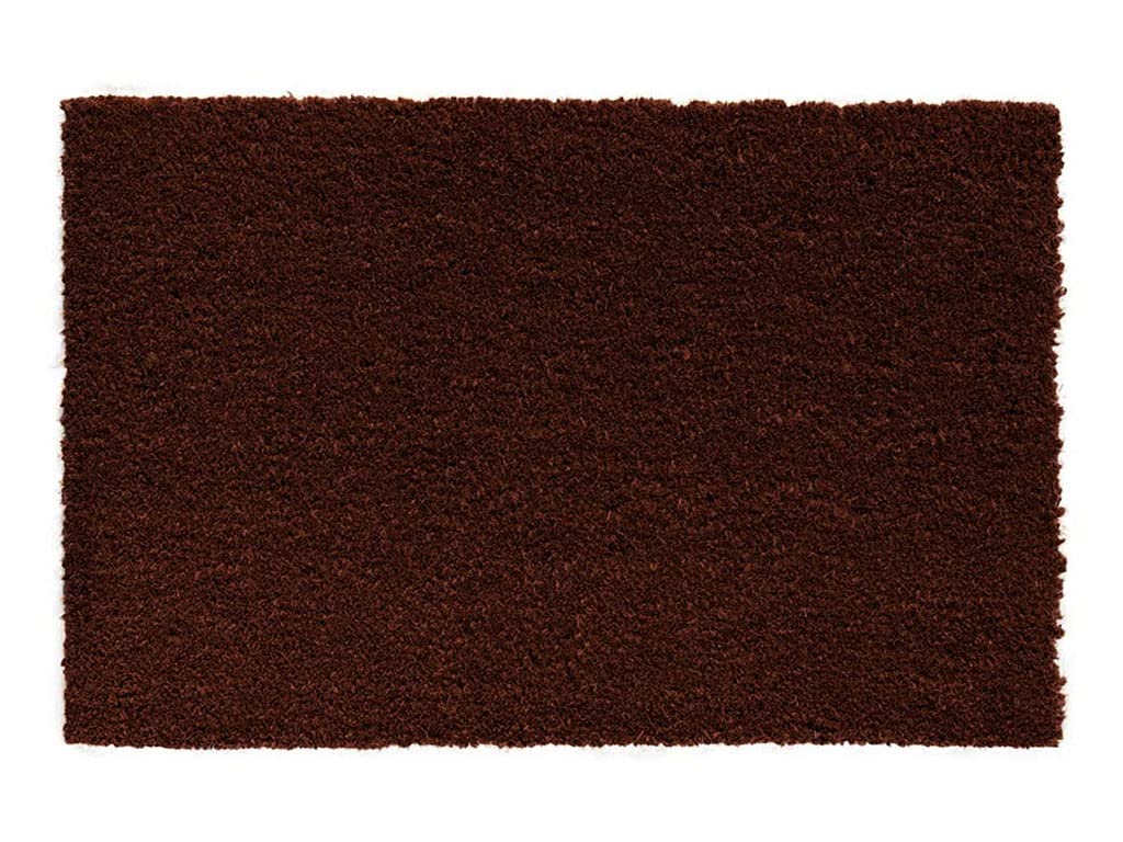HPFloor Kokosmatte Fußmatte 100x80 cm braun 2,4 cm hoch