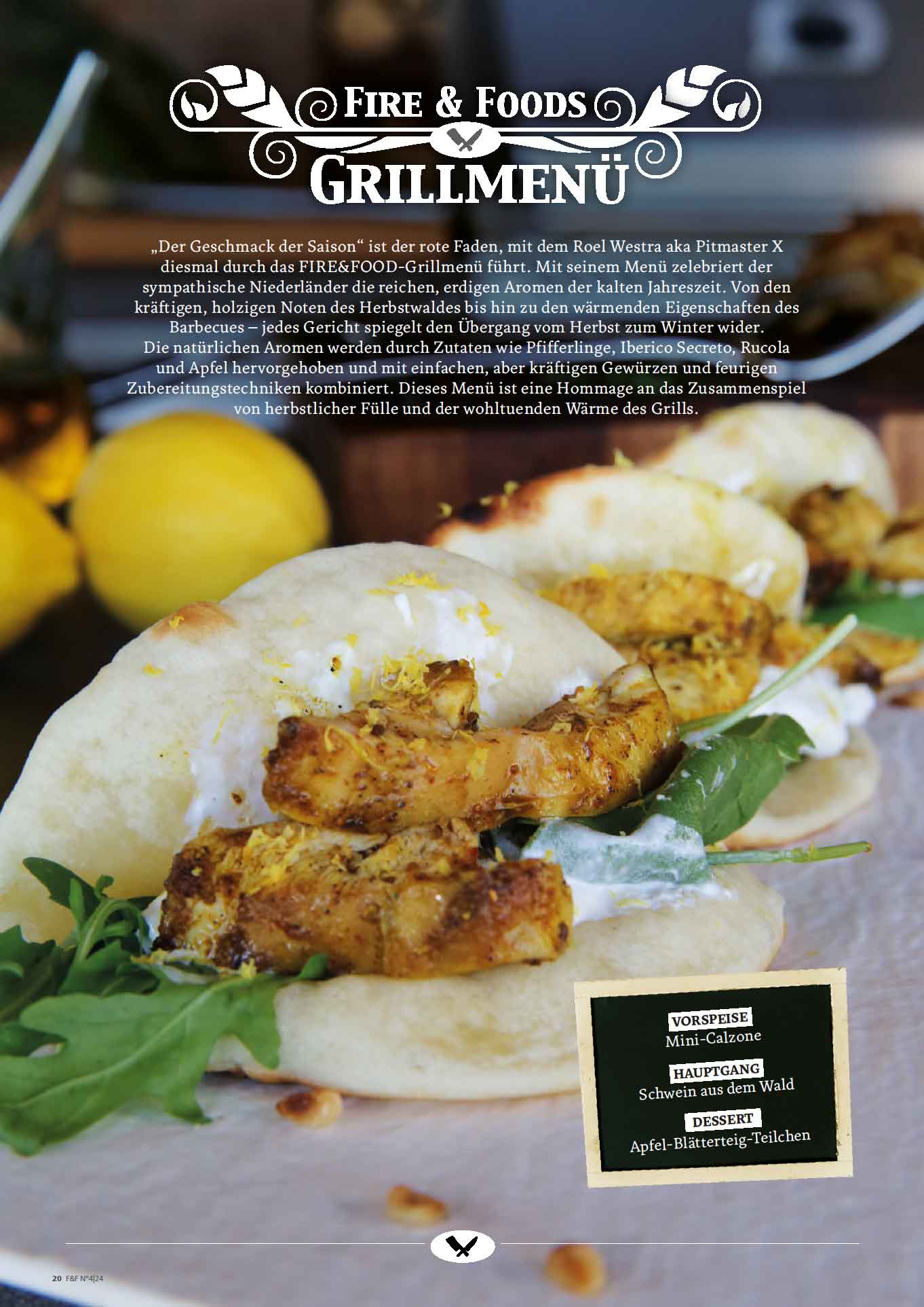 FIRE&FOOD 2024/04 Magazin Einzelausgabe Print Digital