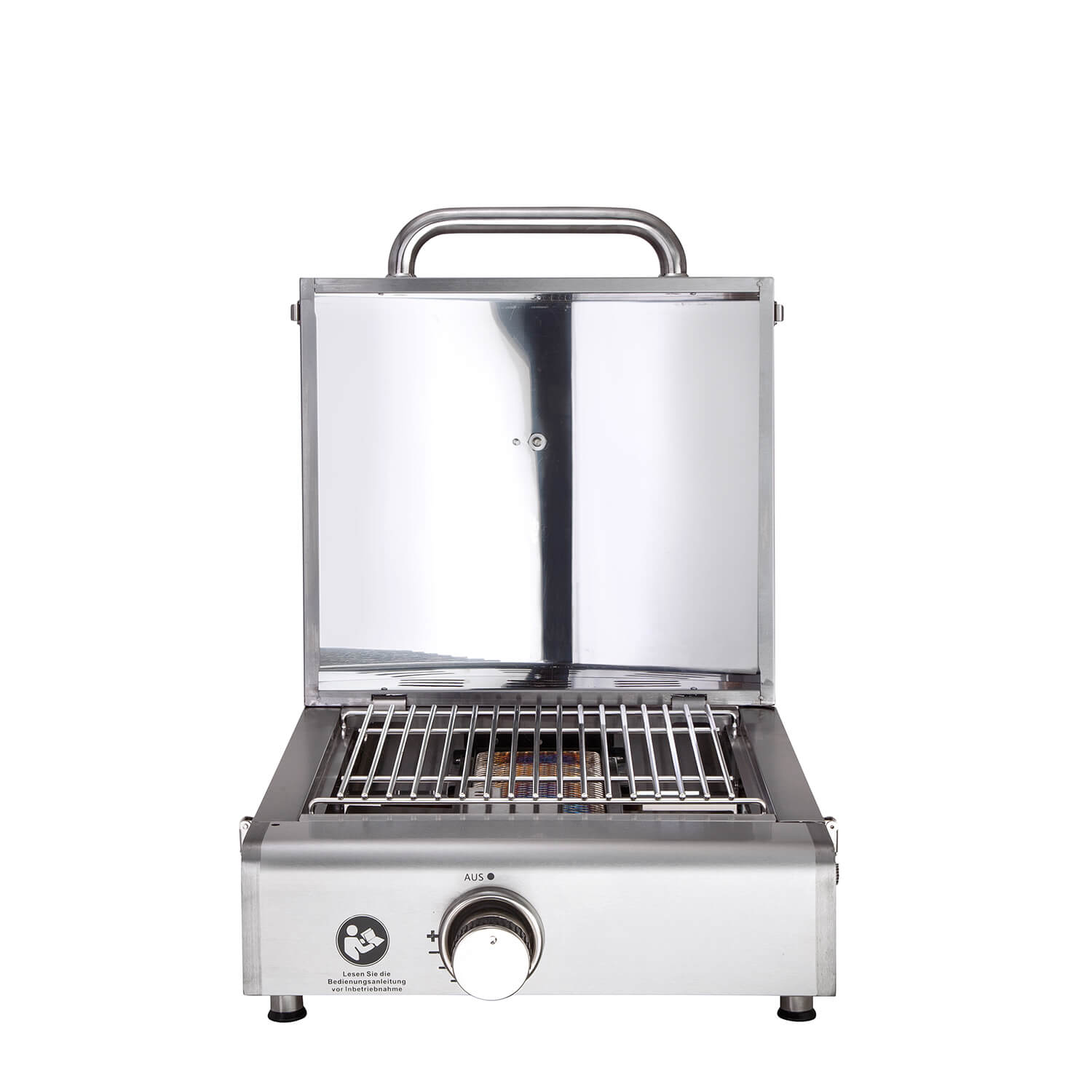 AllGrill MULTI-KULTI Gasgrill mit Steakzone Edelstahl