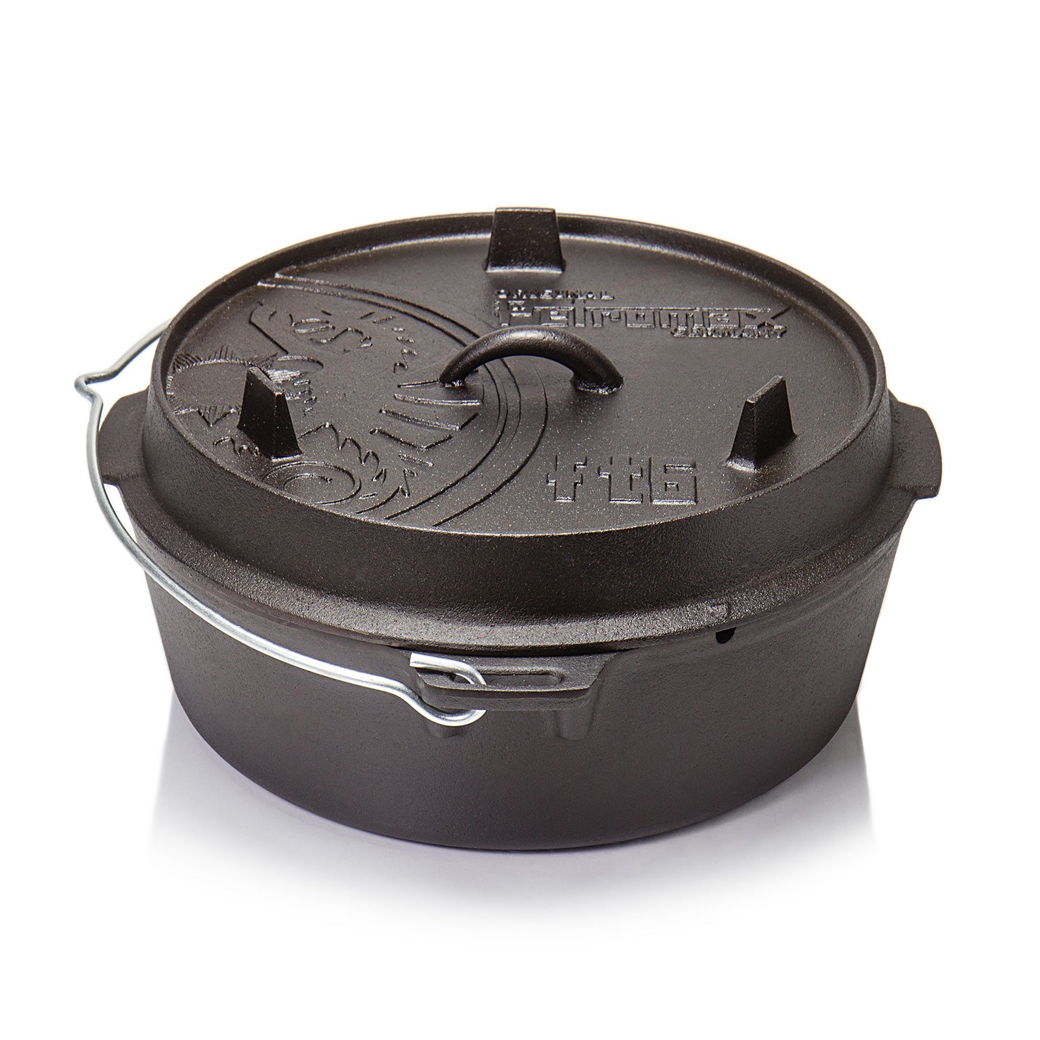 Petromax Feuertopf ft6-t Dutch Oven Gusseisen ohne Füße Bookazine