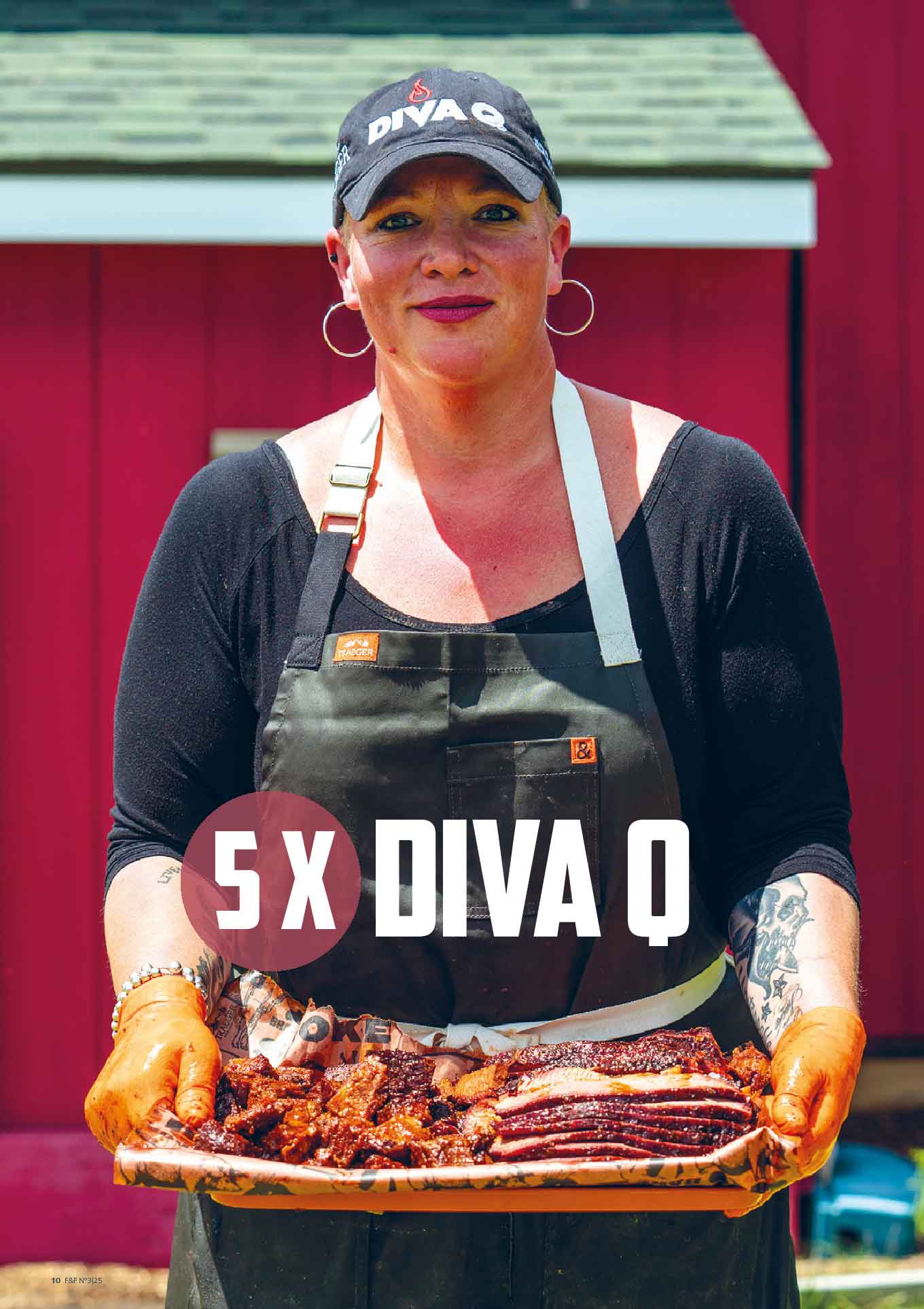 FIRE&FOOD 2025/03 Einzelausgabe Grillmagazin Printausgabe