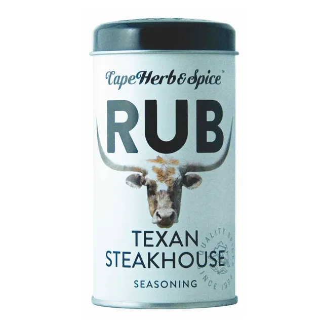 Cape Herb & Spice Rub Texan Steakhouse Gewürzsalz 100 g
