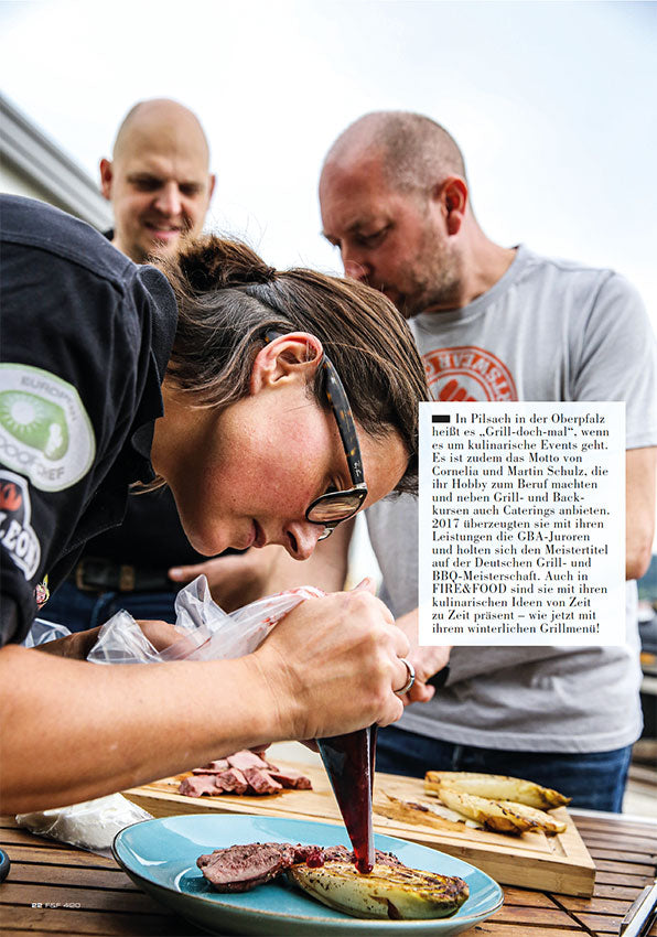 FIRE&FOOD 2020/04 Einzelausgabe Magazin Printausgabe Grillrezepte