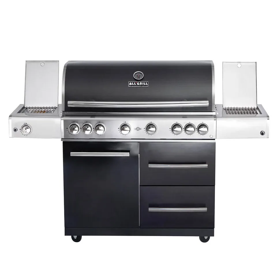AllGrill Chef Modular S6 XL Gasgrill black 6-flammig