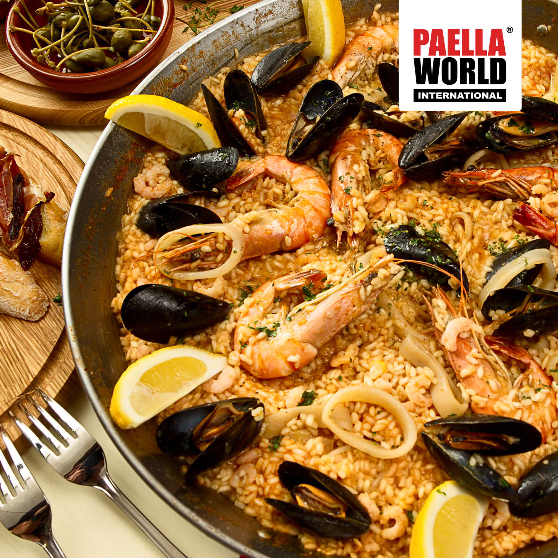 AllGrill Paella World Paellapfanne 65 cm Edelstahl