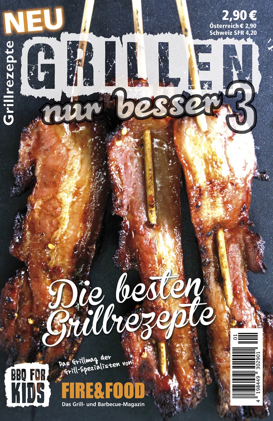 FIRE&FOOD Grillmags No.3 PDF Digitalausgabe 100 Seiten