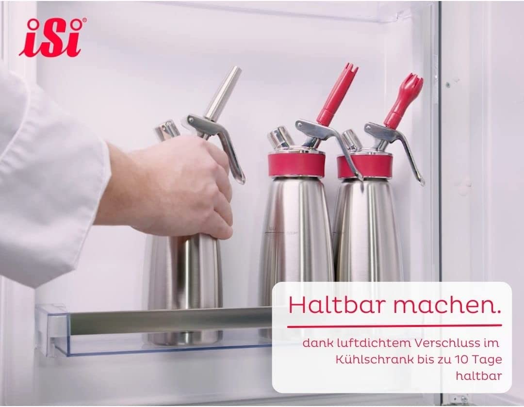 iSi Zubehör Gourmet Whip Sahnespender Edelstahl 0,5L