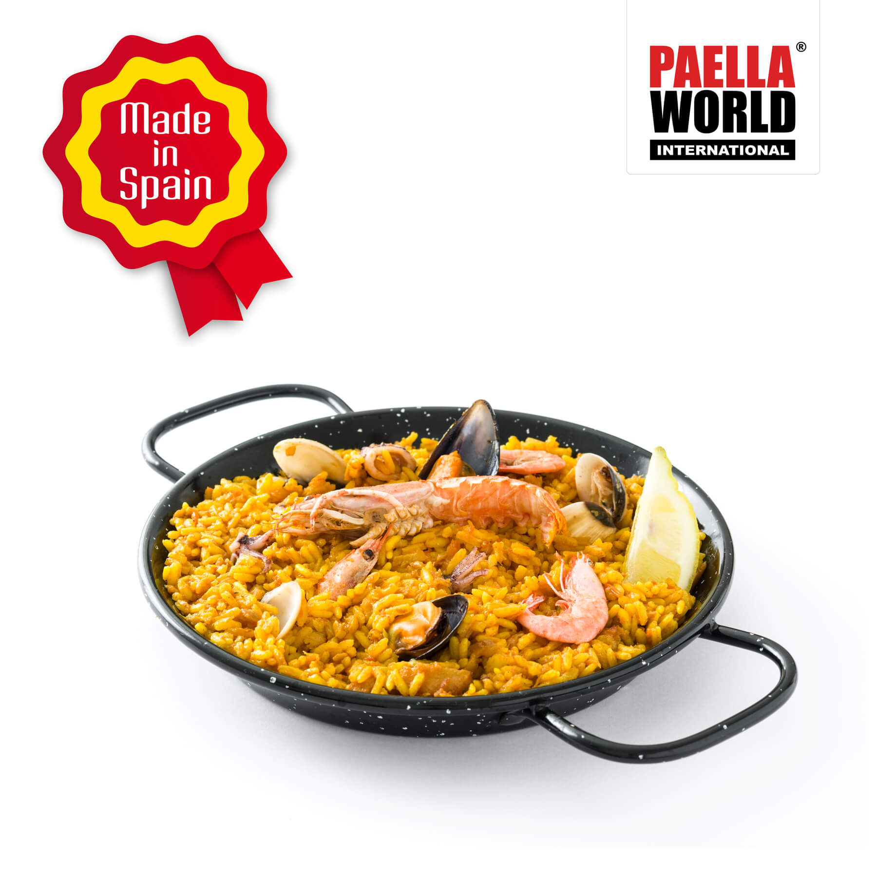AllGrill Paella World Paellapfanne Ø 38 cm emailliert