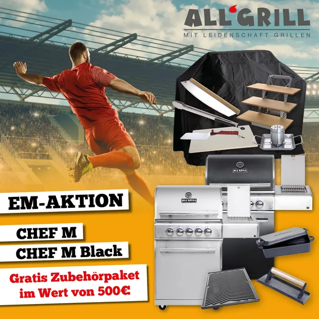 AllGrill EM-Zubehörpaket Chef M Set 13-teilig Gratis