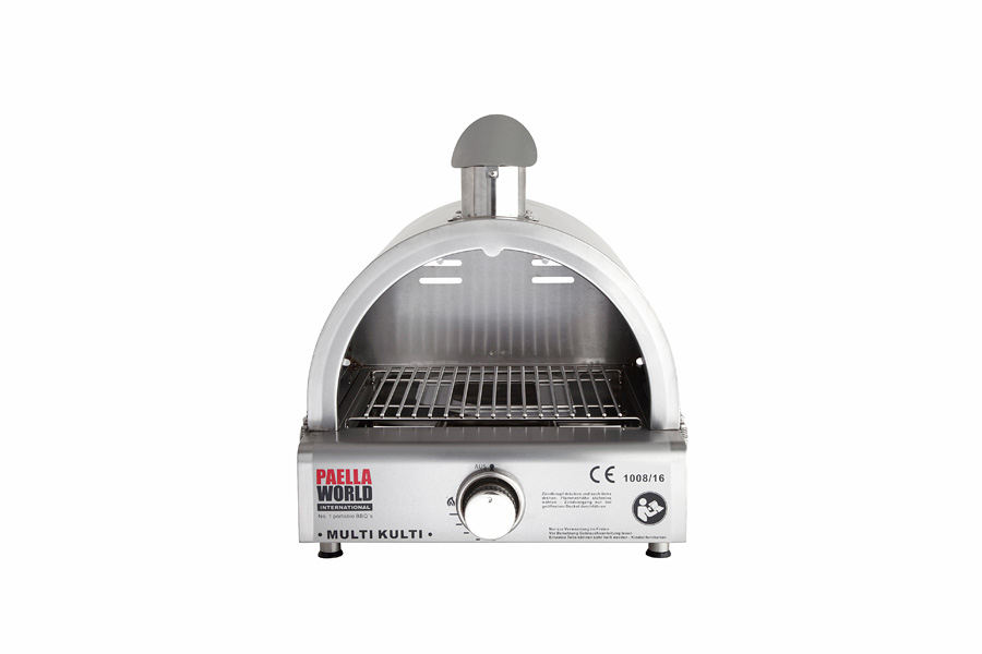 AllGrill MULTI-KULTI Set 3 Gasgrill mit Pizzahaube Zündsicherung