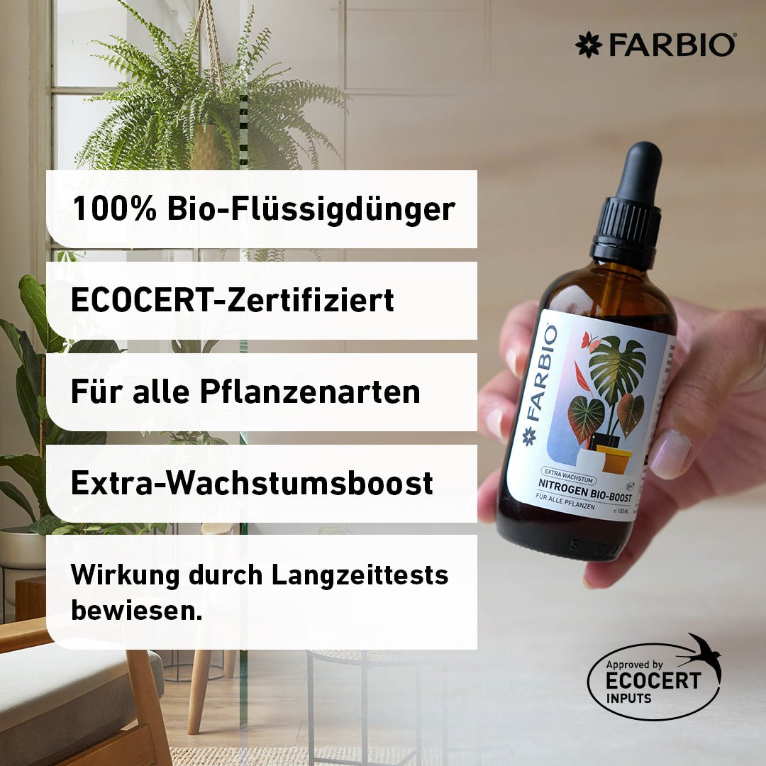 FARBIO Nitrogen Boost Blattdünger Stickstoff 100ml bio