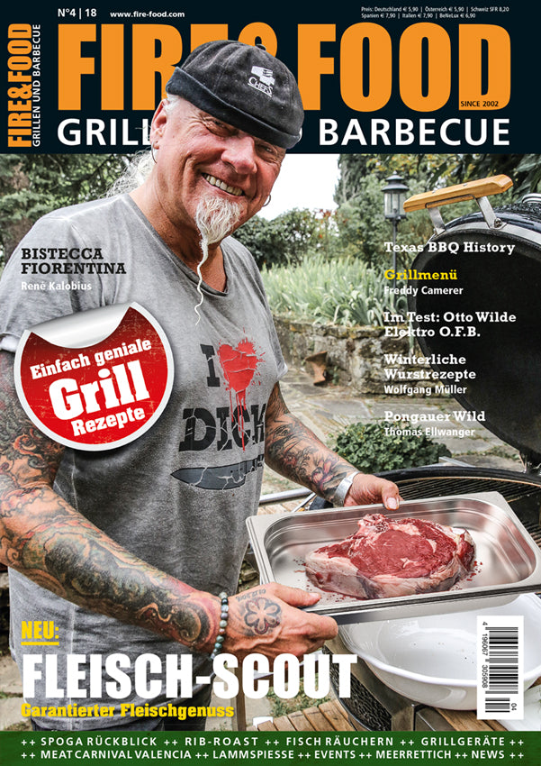 FIRE&FOOD 2018/04 Magazin PDF Wild Texas BBQ Fisch