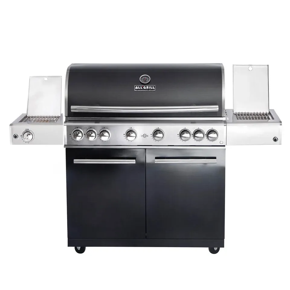 AllGrill Chef Modular S5 XL Gasgrill Edelstahl black 6-flammig