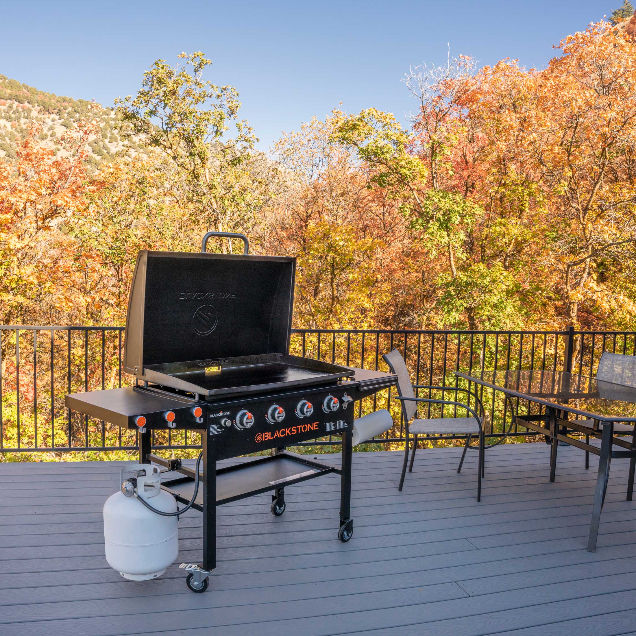 Blackstone 36 Griddle Grillstation Gas 4 Brenner mit Deckel 2151EU