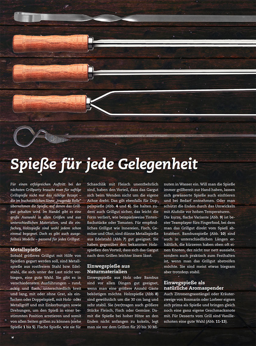 FIRE&FOOD Bookazine No.3 Spießgrillen Heft Printausgabe