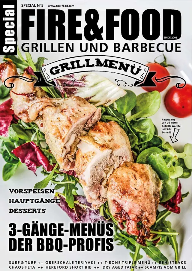 FIRE&FOOD Specials Special No.5 Grillmenü Digitalausgabe PDF