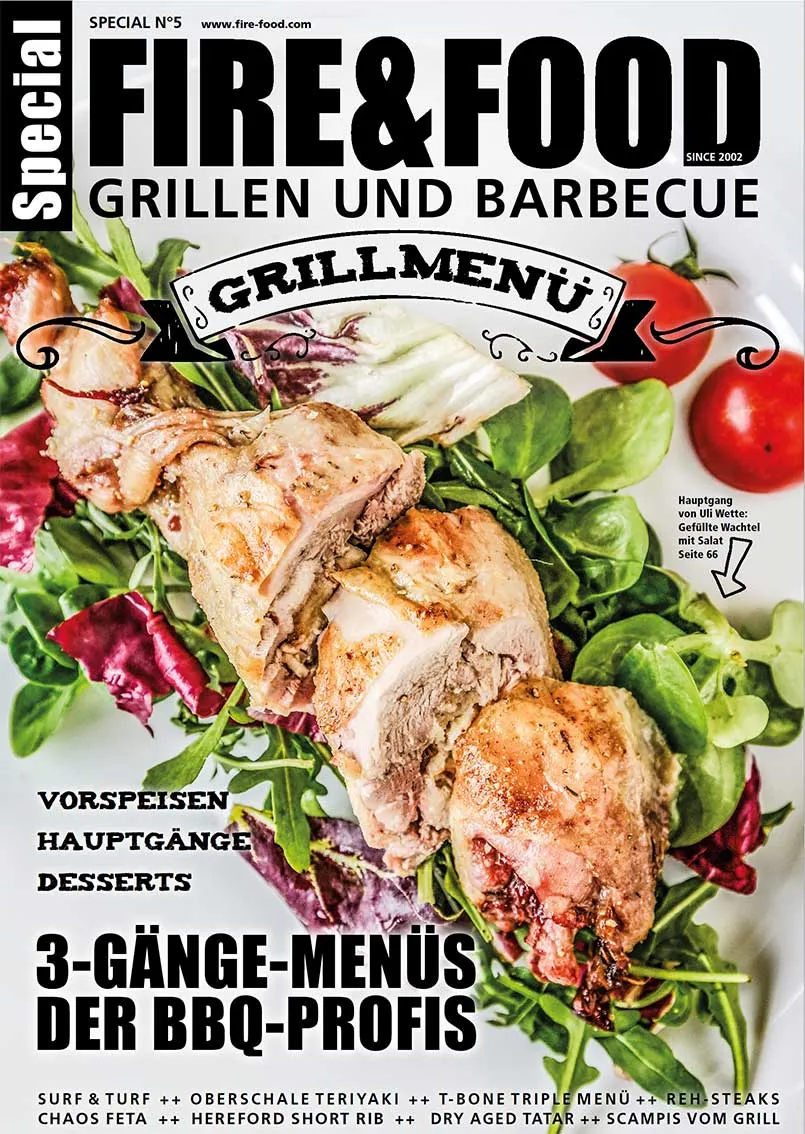 FIRE&FOOD Specials Special No.5 Grillmenü Digitalausgabe PDF