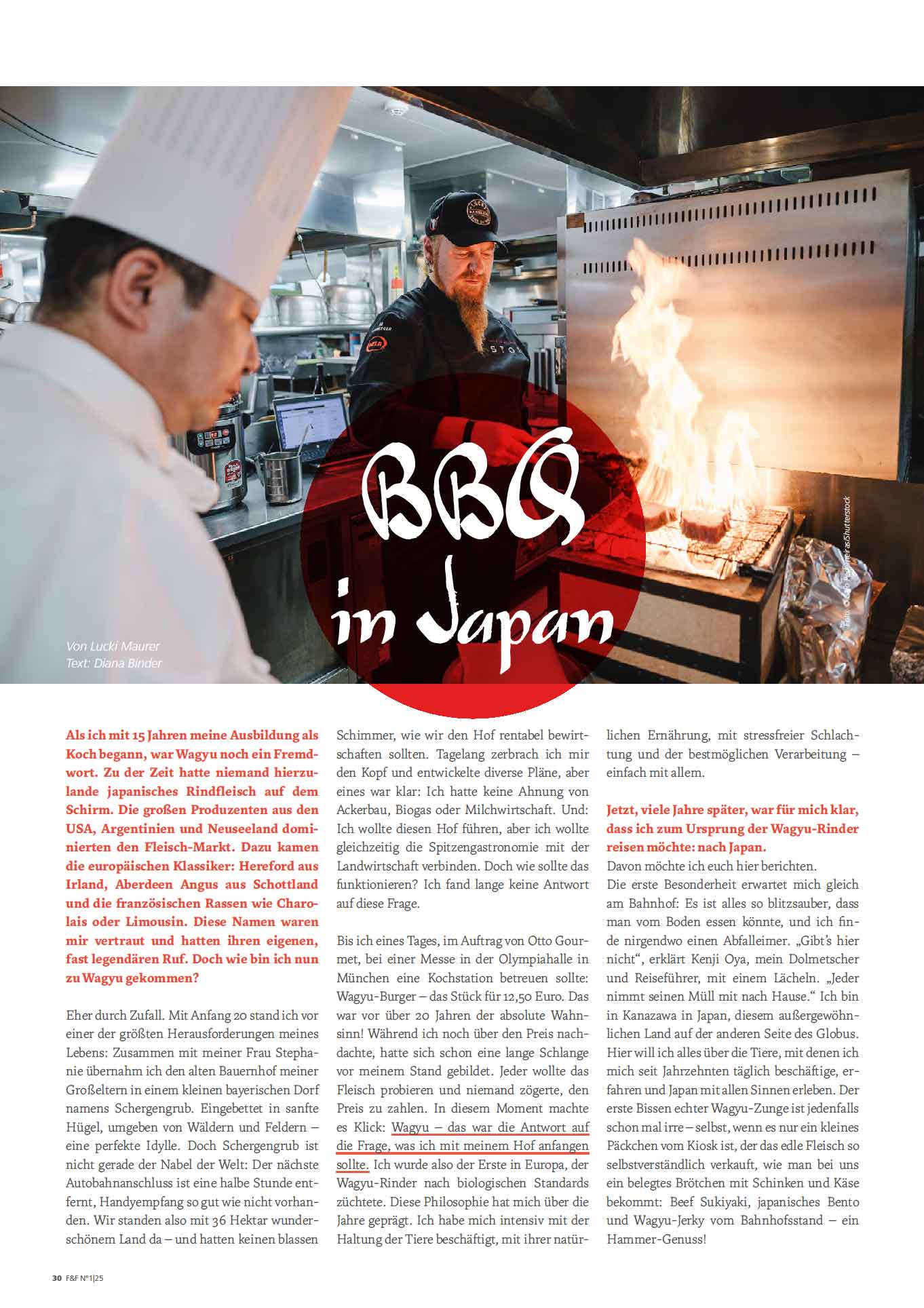 FIRE&FOOD Einzelausgaben 2025/02 Magazin Printausgabe international