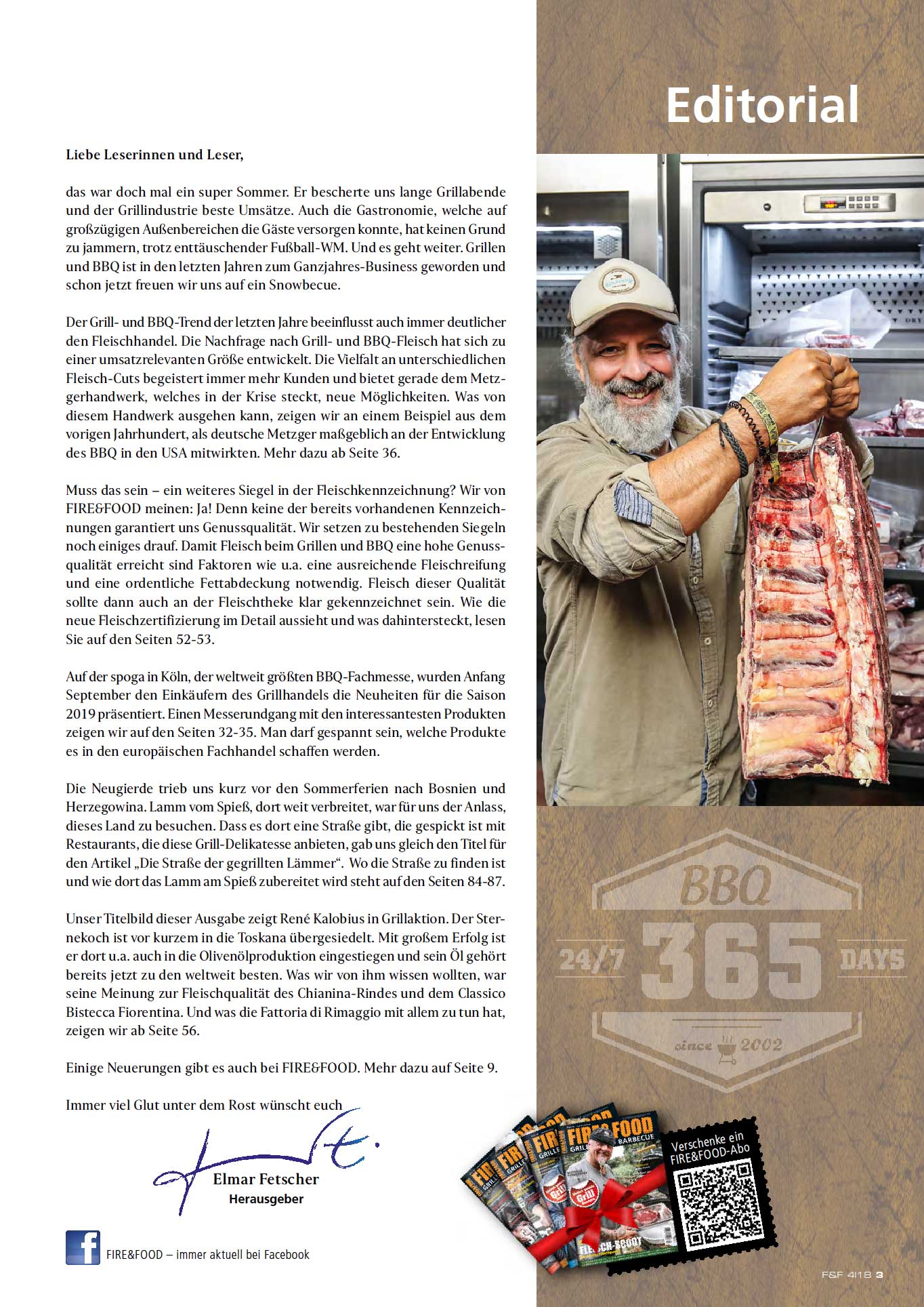 FIRE&FOOD 2018/04 Magazin PDF Wild Texas BBQ Fisch