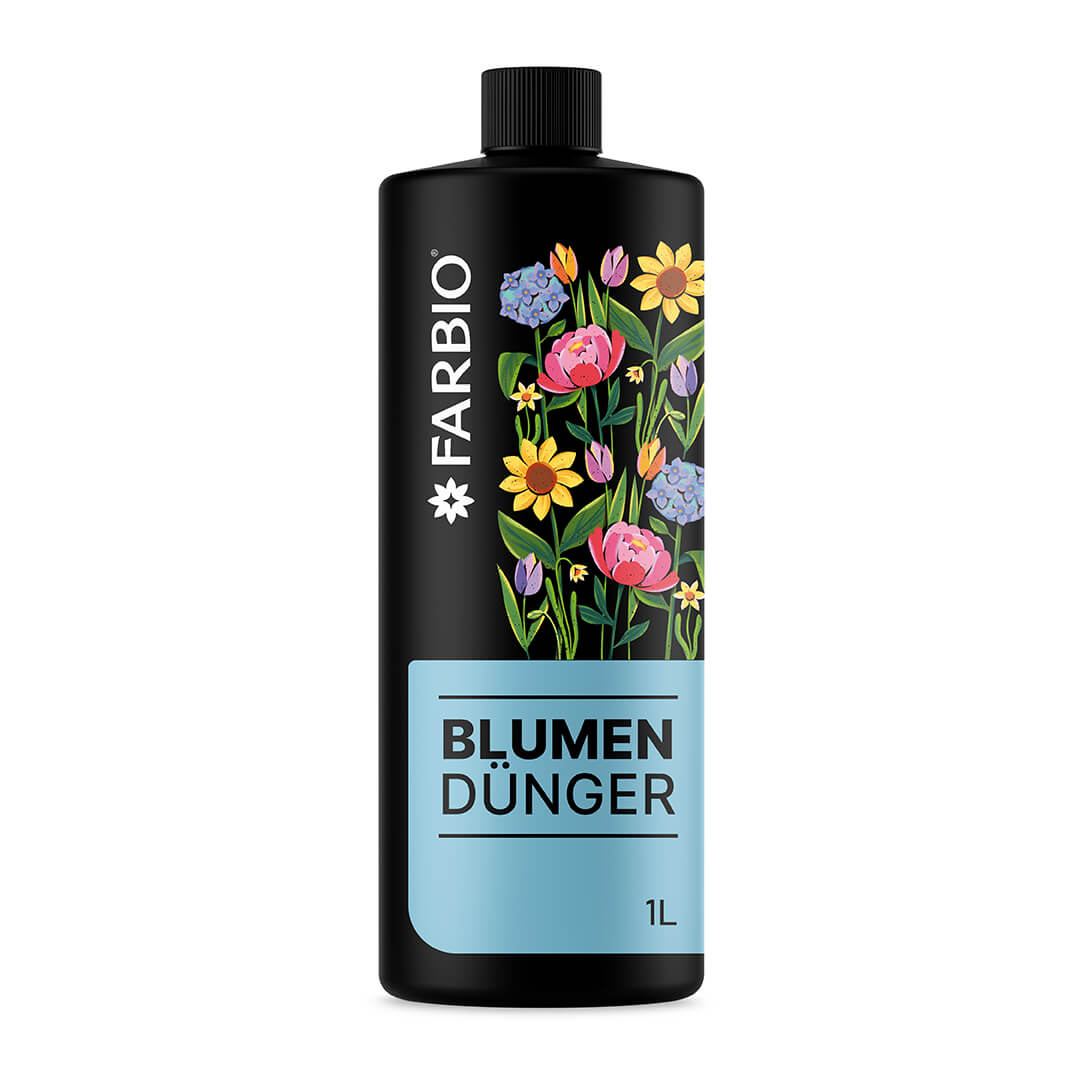 FARBIO Blumendünger Flüssigdünger Blütenpracht NPK