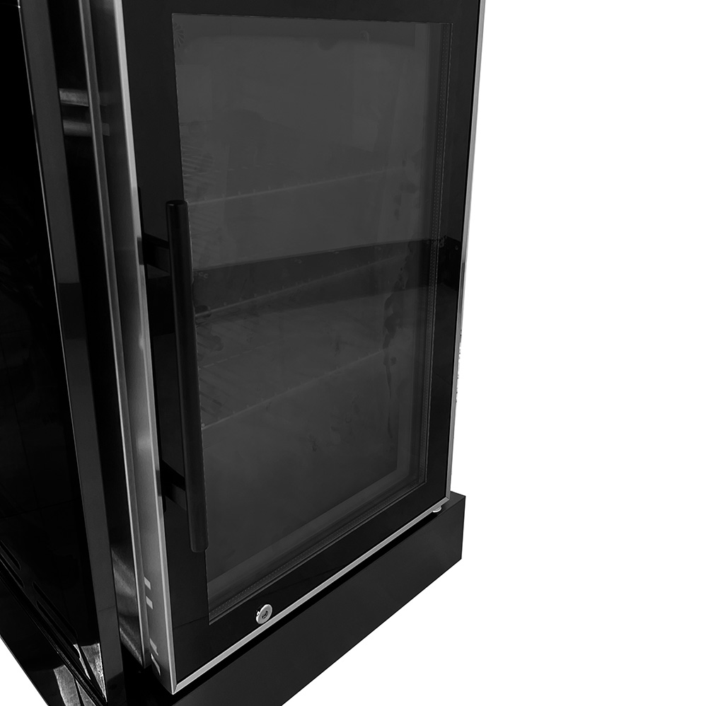 AllGrill Chef Anbaukühlschrank Outdoorküche schwarz