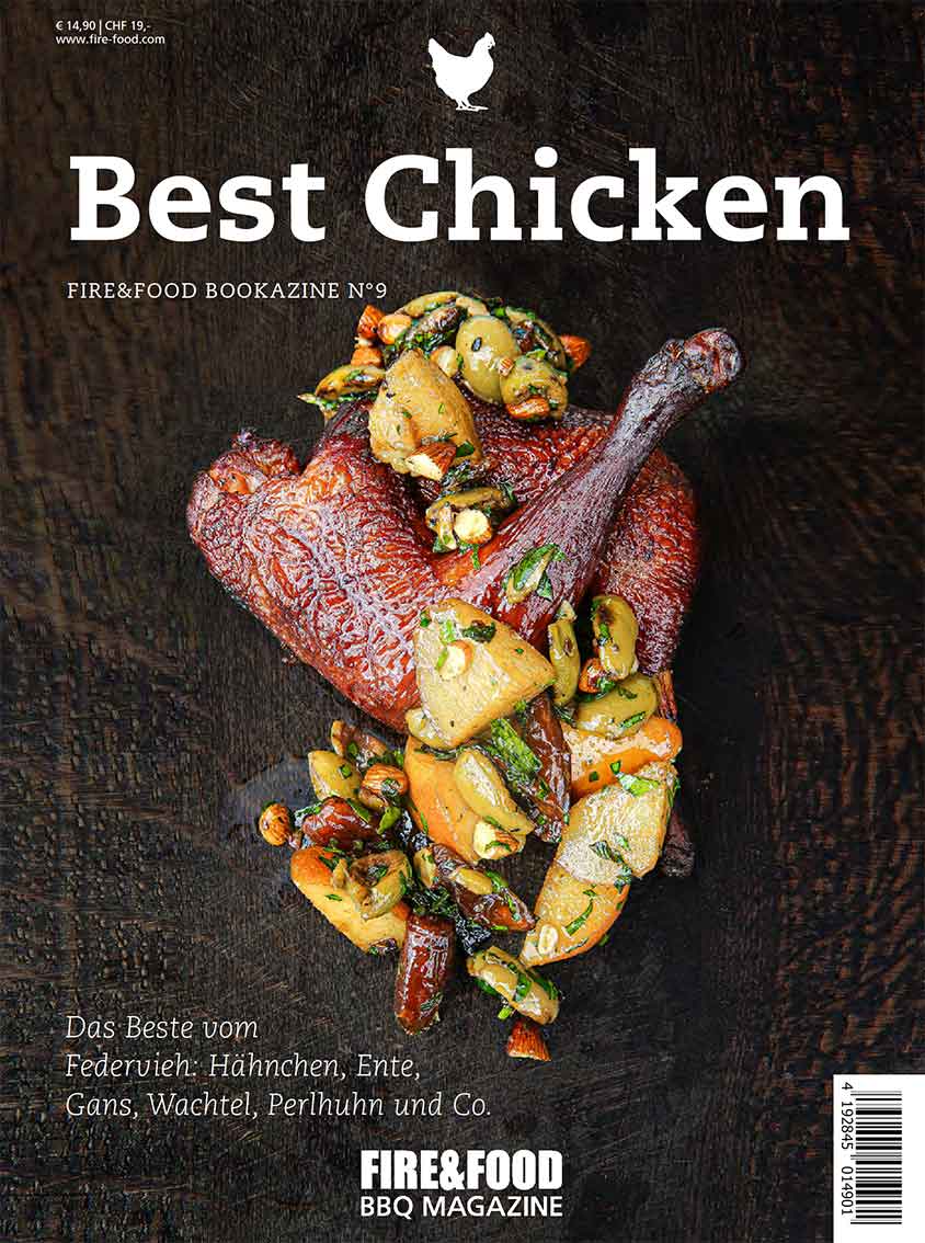 Major Chicken Gewürzpanade 4er-Set je 500g mit Bookazine