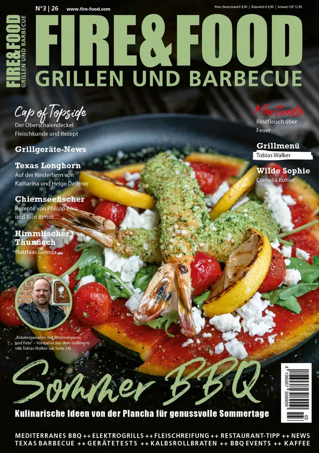 FIRE&FOOD 03/2026 Einzelausgabe Grillmagazin Printausgabe